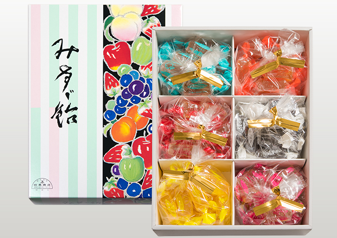 【みすゞ飴セロファン包装型】箱入 大(1,200g)