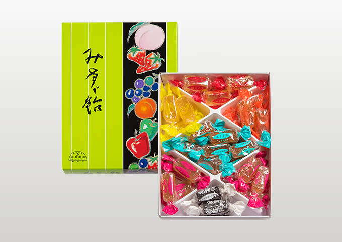 【みすゞ飴セロファン包装型】箱入 中(460g)