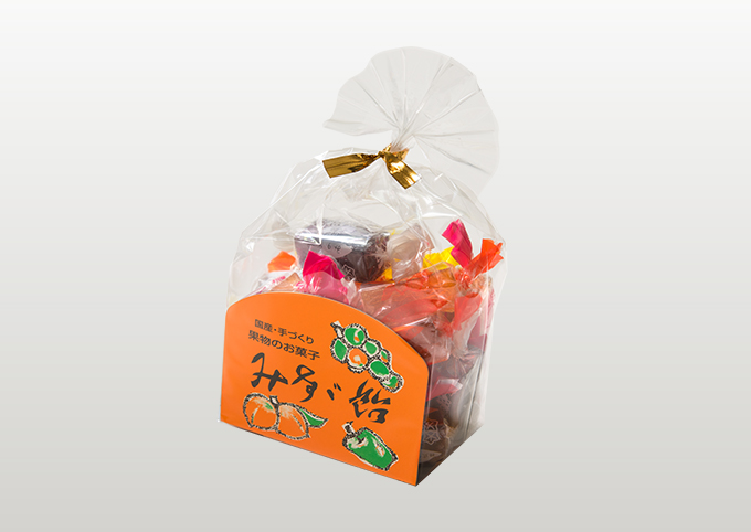 【みすゞ飴セロファン包装型】角袋入