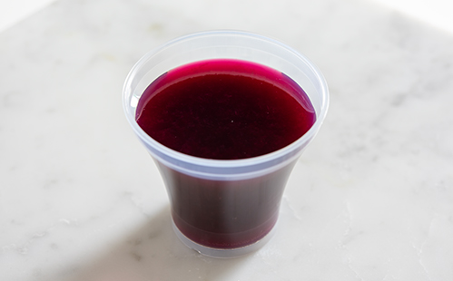 ぶどうのカップゼリー